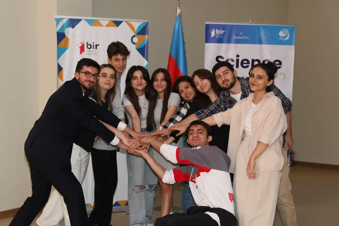 Science volunteers team