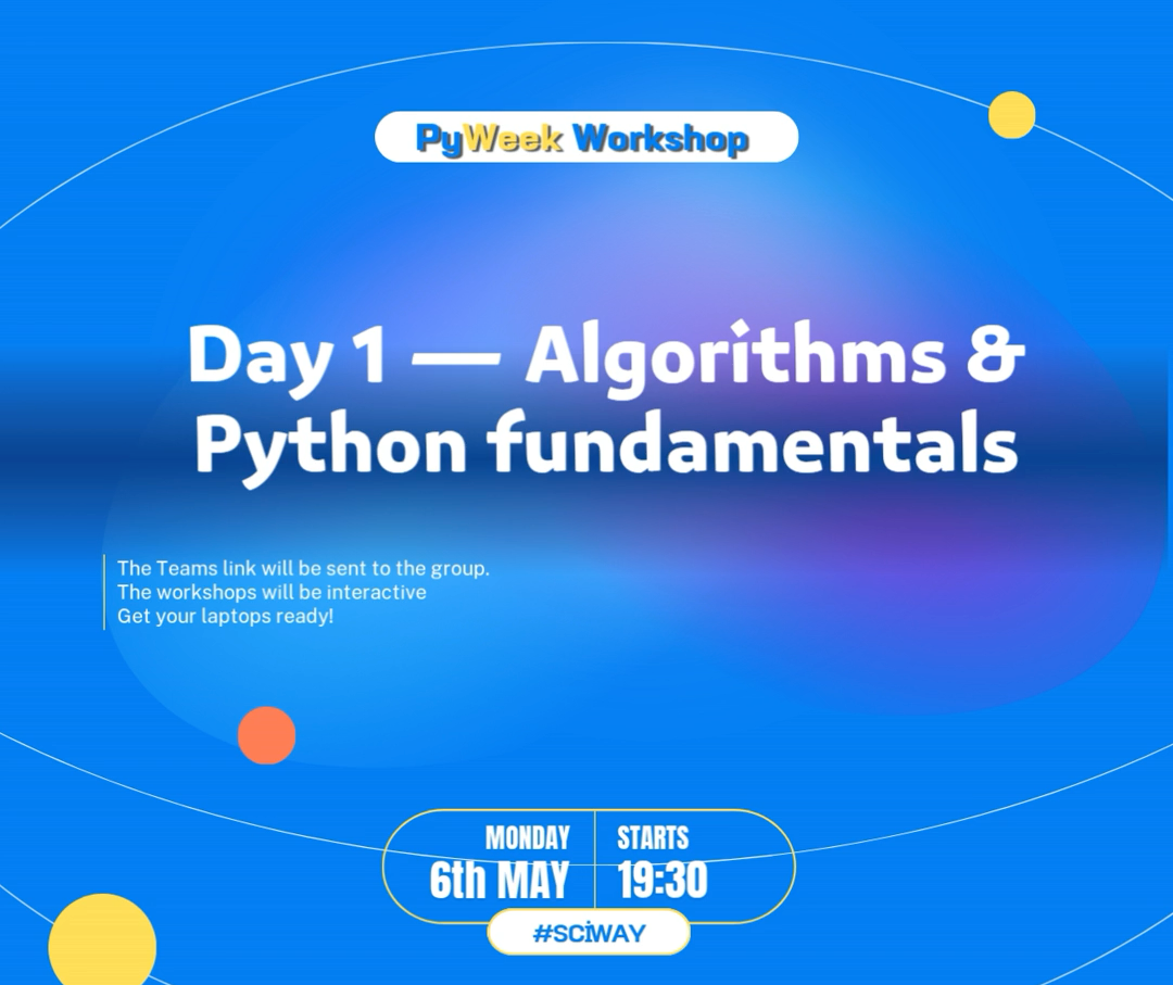 PyWeek workshop poster